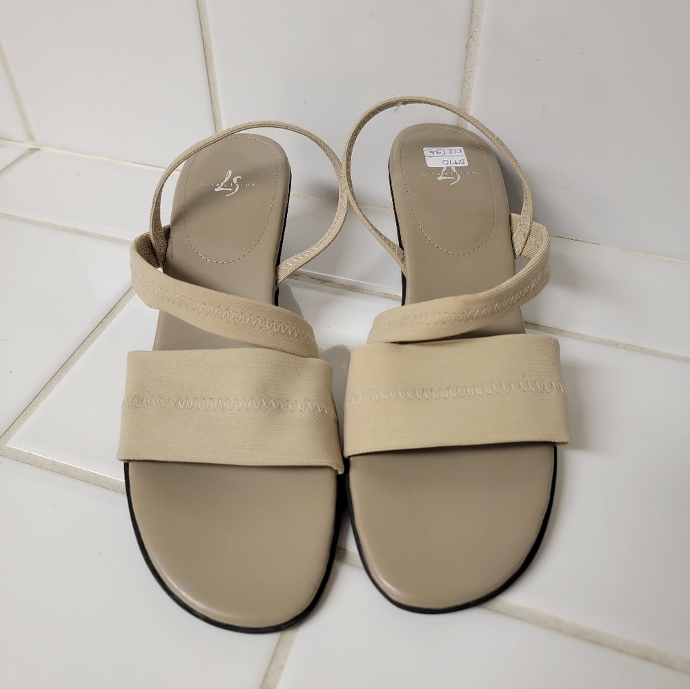 Life Stride Beige Sandals